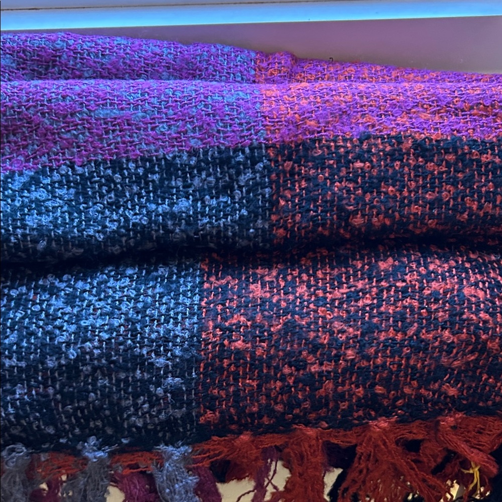 New with Tags: Woven Scarf shawl from Chile